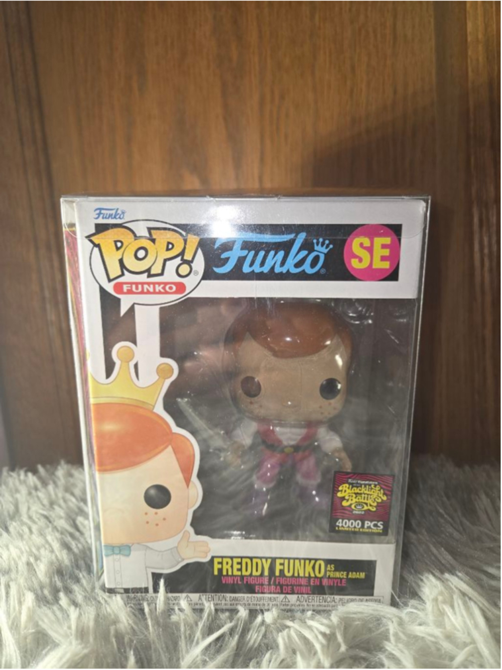 Funko Pop Freddy as Prince Adam Limited Edition out of 4000 Figure